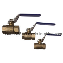 Brass Ball Valve with Lockable Handle